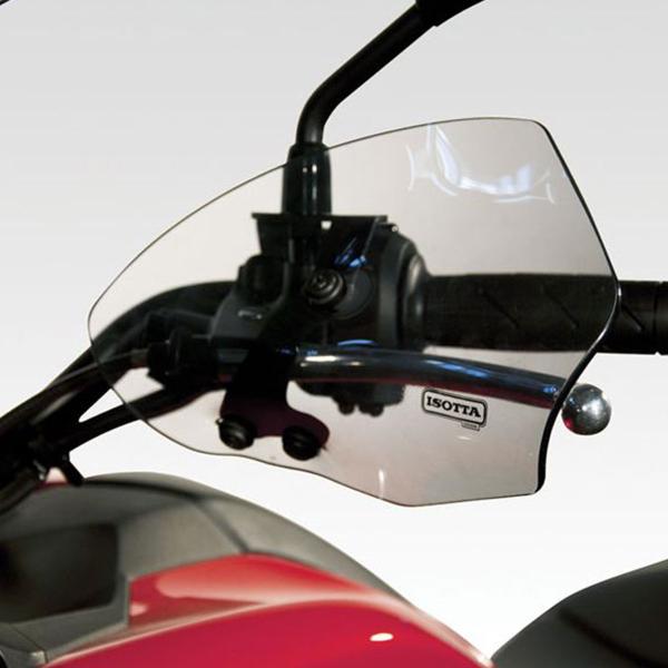 Isotta pair of hand guards light smoked Honda NC700X 2012-2015