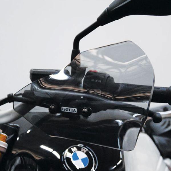 Coppia di paramani Isotta trasparente BMW RnineT 1200 2015-2023