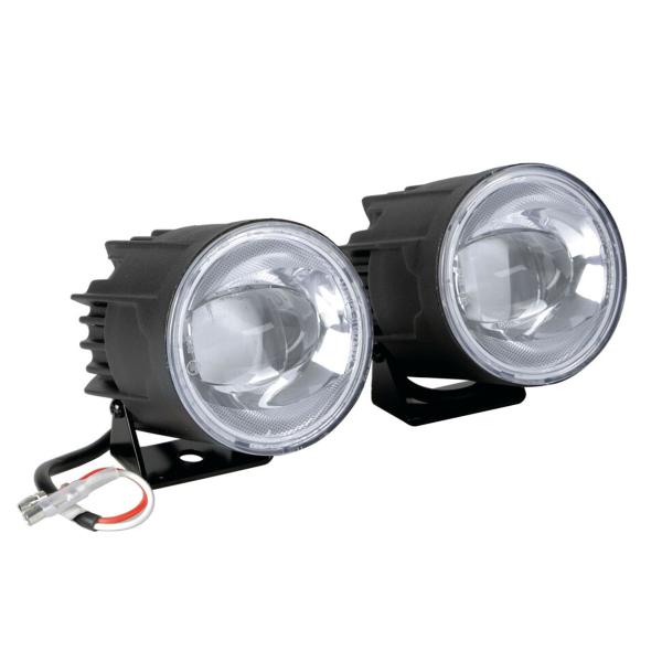 Coppia fari ausiliari fendinebbia a led alluminio Lampa Fog-Busters 12v