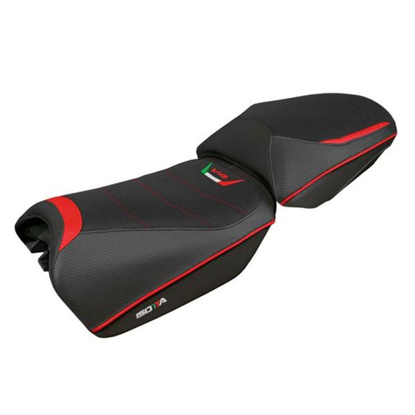 Isotta black saddle covering comfort Ducati Multistrada V4 2021-2022