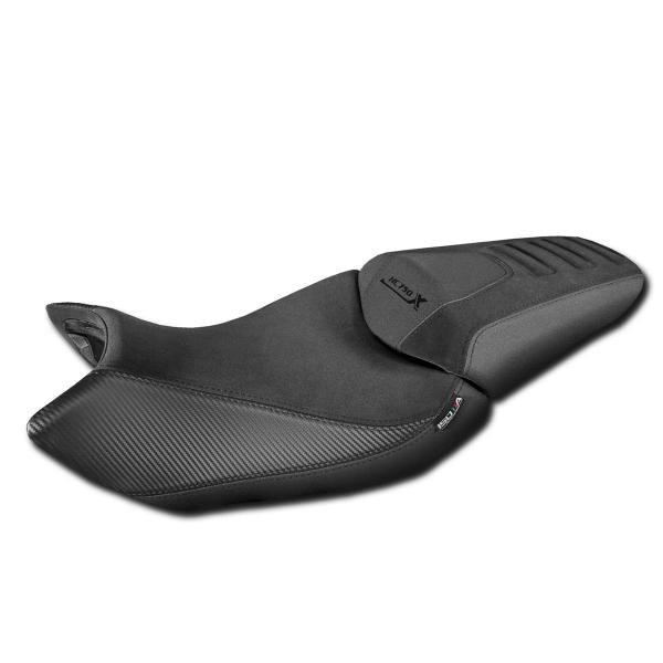 Isotta black saddle covering Honda NC750X 2014-2024