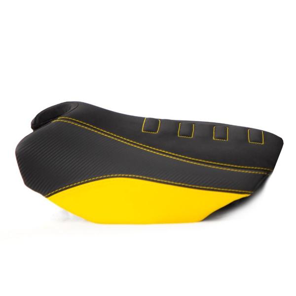 Isotta black/yellow rider saddle BMW R1250GS 2019-2023