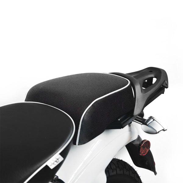 Isotta black passenger saddle Aprilia Scarabeo 100/50 2014-2018