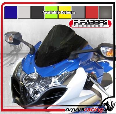F Fabbri Double Bubble Transparent Front Fairing Windscreen Suzuki Gsx R 1000 09 09 10 Gsxr K9