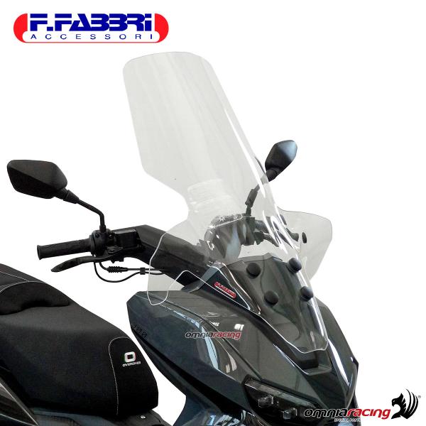Parabrezza trasparente exclusive Fabbri per Overbikes Brera 125/300 2021>