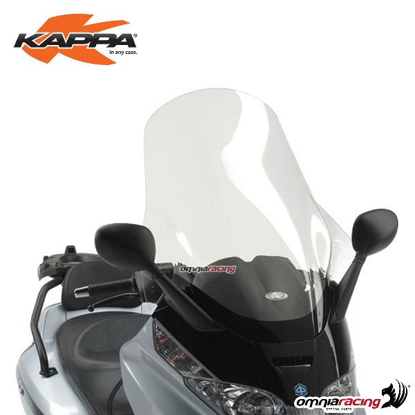 Windscreen Kappa high transparent Piaggio X8 150 2004-2010