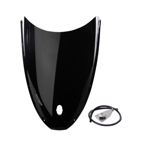 MRA Standard black screen with hole for position light Ducati 749 2005-2006