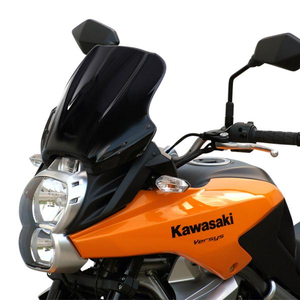 MRA Touring Maxi black screen Kawasaki Versys 650 2010-2014