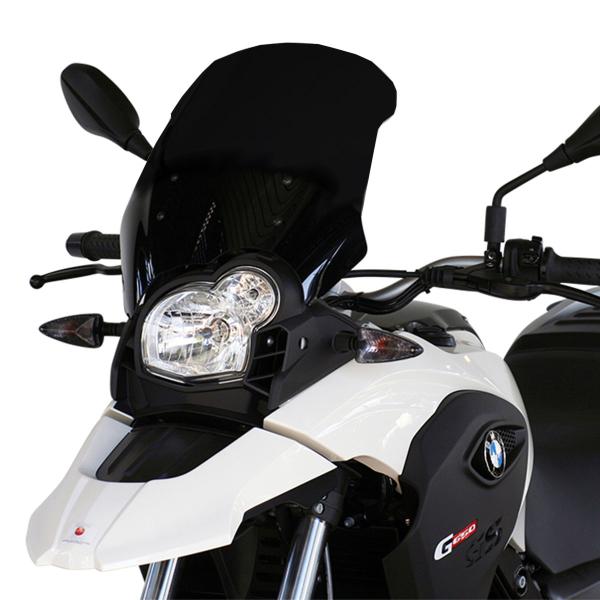 MRA Touring black screen BMW G650GS 2012-2016