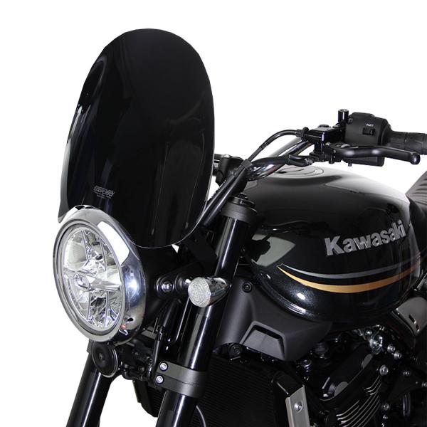 MRA Touring Maxi Naked Bikes black screen Kawasaki Z900RS 2018-2024