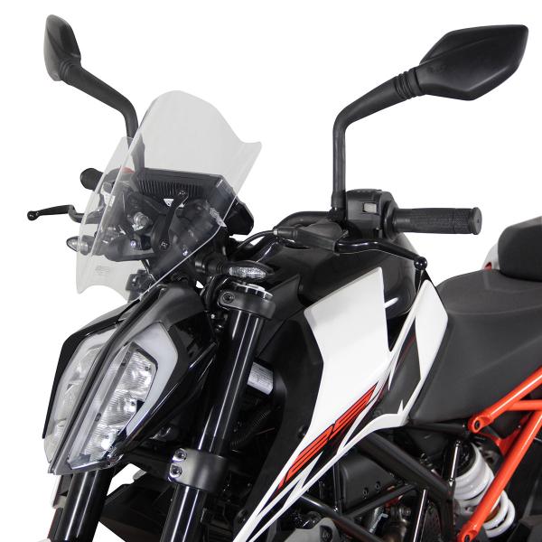 Cupolino MRA Sport Naked Maxi trasparente KTM Duke 125 2017-2023