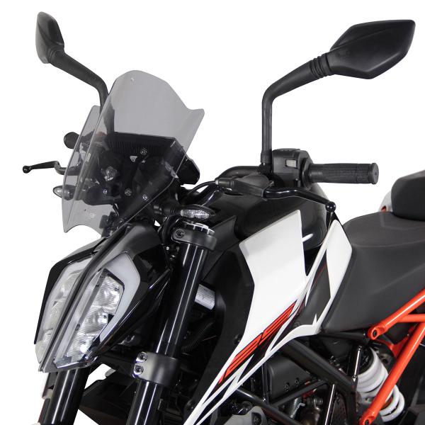 MRA Sport Naked Maxi smoke screen KTM Duke 125 2017-2023