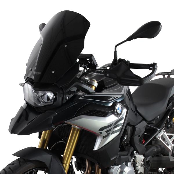 MRA Touring Maxi black screen BMW F850GS Adventure 2018-2020