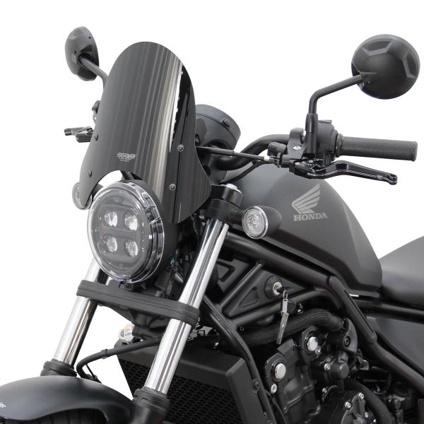 MRA Sport Naked Bikes black screen Honda Rebel CMX500 2020-2024