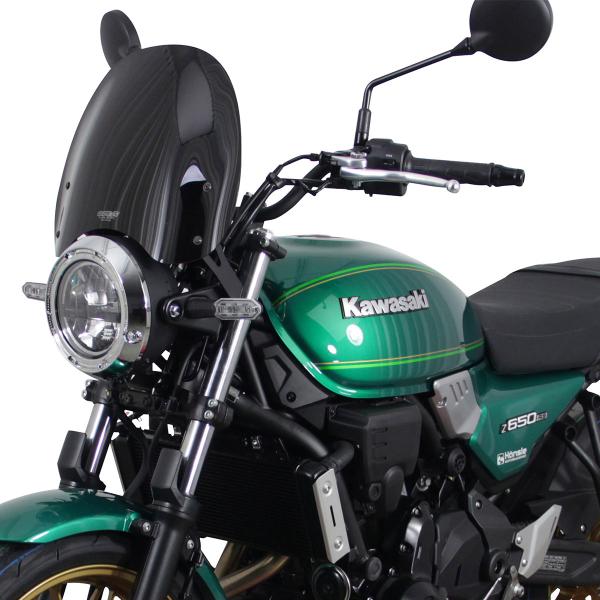 Cupolino MRA Touring Maxi Naked Bikes nero Kawasaki Z650RS 2022