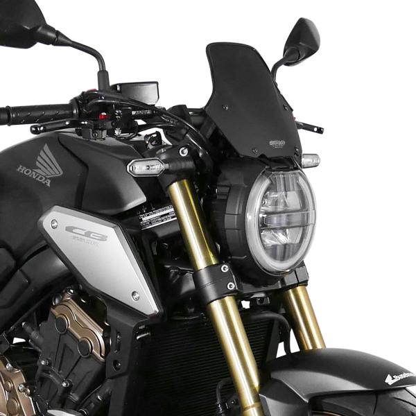 Cupolino MRA Sport Naked Maxi nero satinato Honda CB650R Neo Sports Cafe 2019-2023