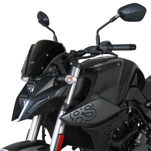 MRA Sport Naked Maxi black screen Suzuki GSX8S 2023-2024