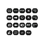 AIM GT32 Steering Wheel Button Icon Set