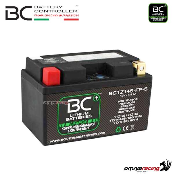 Batteria moto al litio BC Battery per Kawasaki ER6F 650F ABS 2012