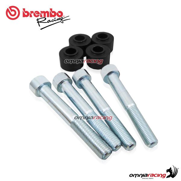 Spacer kit Brembo bolt for caliper 220A01610 with OEM disc for Yamaha R6 2005>2016