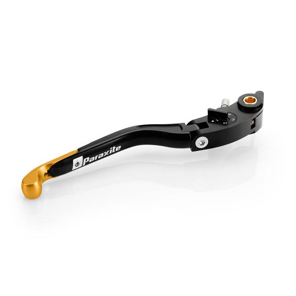 Paraxite Street folding brake lever black/gold Ducati Streetfighter S 2009-2014