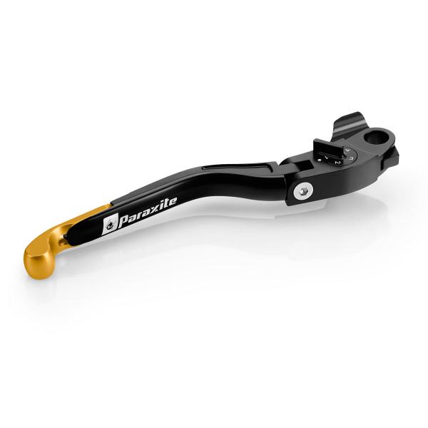 Paraxite Street folding brake lever black/gold Ducati Monster 695 2006-2008