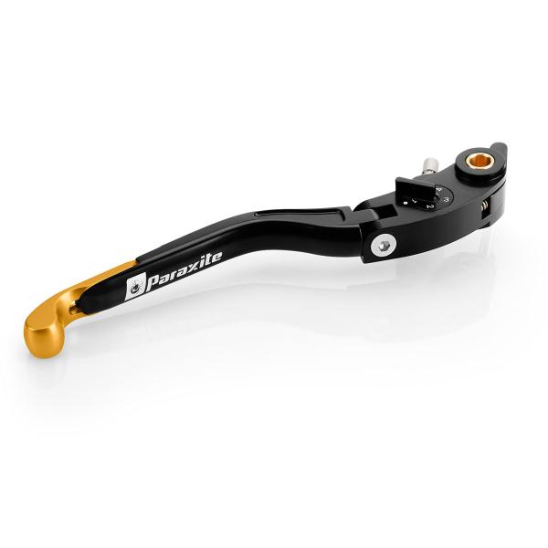 Paraxite Street folding brake lever black/gold Ducati Hypermotard 939SP 2016-2018