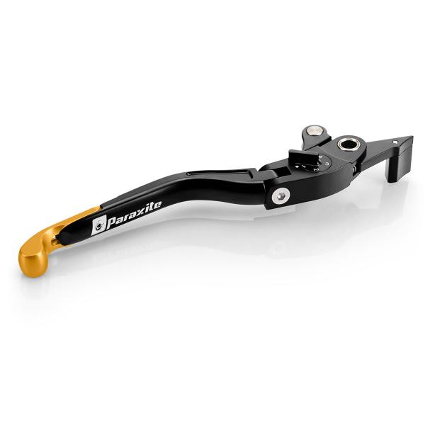 Paraxite Street folding brake lever black/gold Yamaha Tmax 500 2008-2012