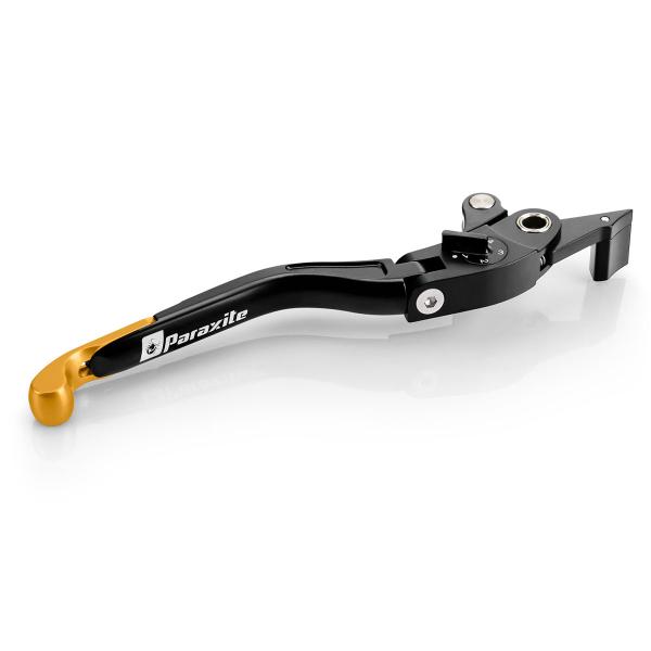 Paraxite Street folding brake lever black/gold Yamaha FZ1 2006-2016