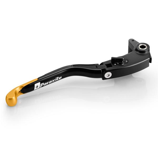 Paraxite Street folding brake lever black/gold Yamaha YZF R1 2015-2019