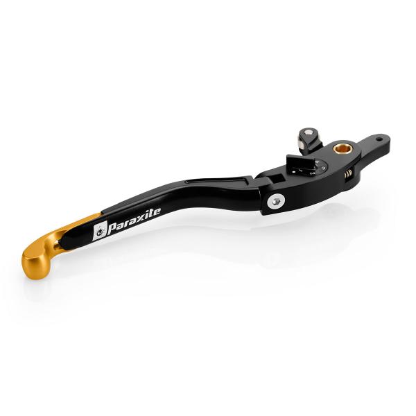 Paraxite Street folding brake lever black/gold BMW RnineT 2017-2020