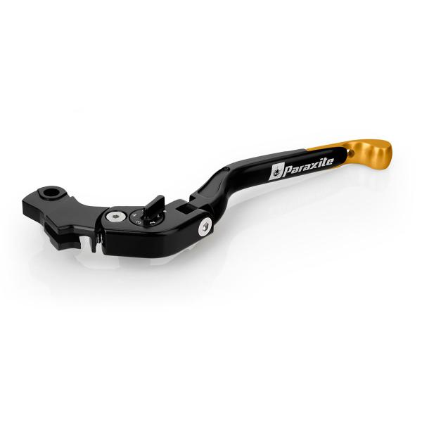 Paraxite Street folding clutch lever black/gold Ducati Hypermotard 821 2013-2015