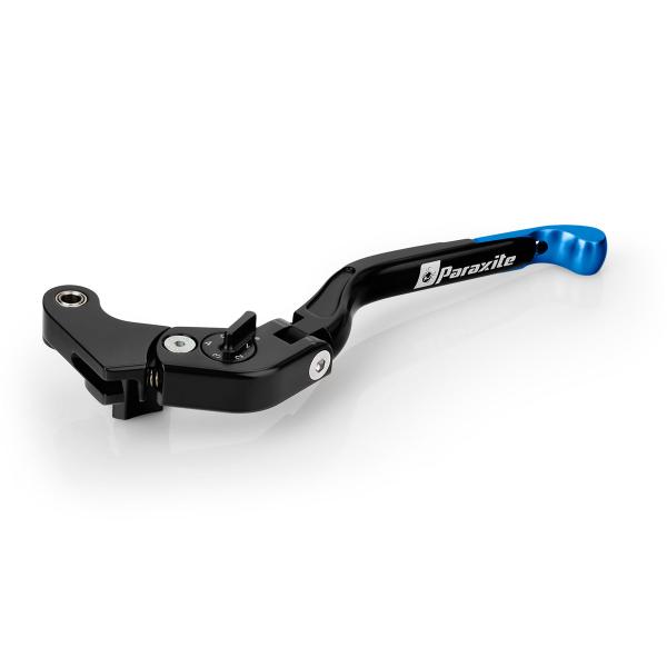 Paraxite Street folding clutch lever black/blue Yamaha YZF R1 2004-2006