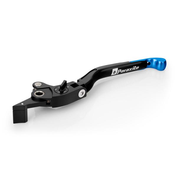 Leva frizione pieghevole Paraxite Street nera/blu Yamaha Tmax 500 2008-2012