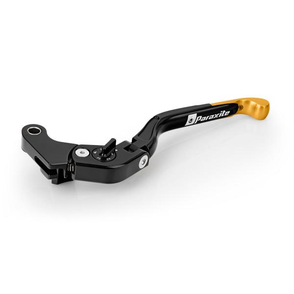 Paraxite Street folding clutch lever black/gold Yamaha MT10 2022-2024