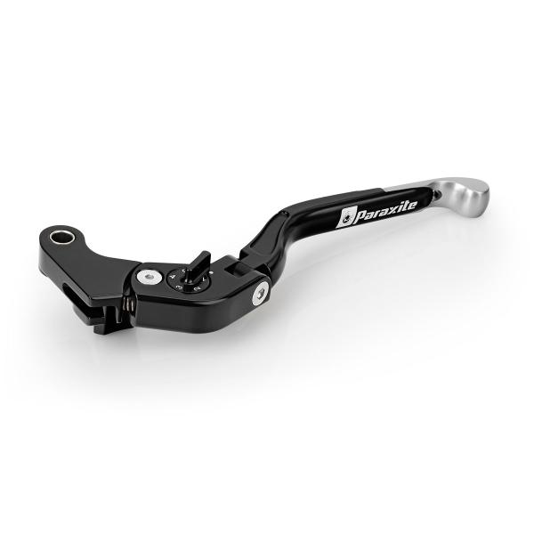 Leva frizione pieghevole Paraxite Street nera/silver Yamaha MT07 2014-2020