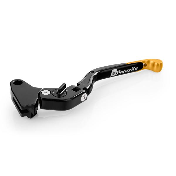 Paraxite Street folding clutch lever black/gold Triumph Thruxton 1200 R 2017-2020