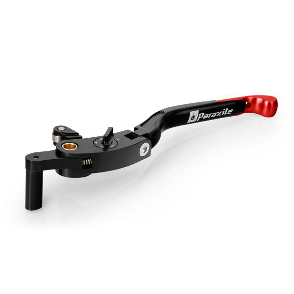 Leva frizione pieghevole Paraxite Street nera/rosso Honda VFR800F 2014-2016