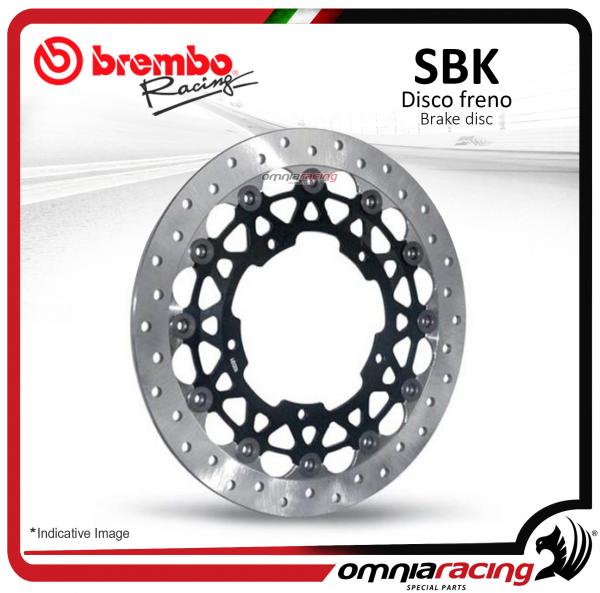 Disco Freno Brembo Racing 6mm 320mmx6 (5 Fori 132x150) Yamaha YZF 1000 R1 2007>2011