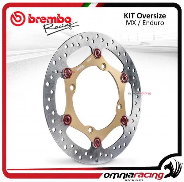 Brembo MX Off Road - Oversized brake disc 267mm for Kawasaki KX250/KXF450/KLX450R