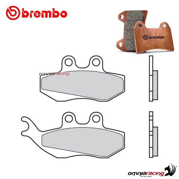 Pastiglie freno anteriori Brembo XS sinterizzate per Gilera Runner 125VX 2001-2004