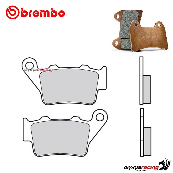 Brembo front brake pads Genuine sintered for Honda NX650 Dominator 1997-2002