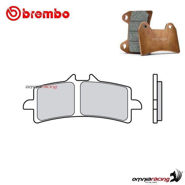 Brembo front brake pads Genuine sintered for Aprilia Tuono V4RR 1100 2017-2023