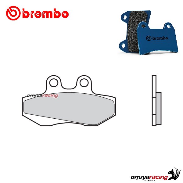 Brembo front brake pads CC Road Carbon Ceramic for Gilera GP50 2002-2003