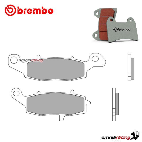 Brembo front brake pads SC sintered for Suzuki DL1000 V-Strom 2002>2011