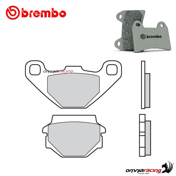 Brembo Rear Brake Pads Sx Sintered For Kawasaki Ex4 400 1994 1995 07ks04sx 0086 07ks04sx Brake