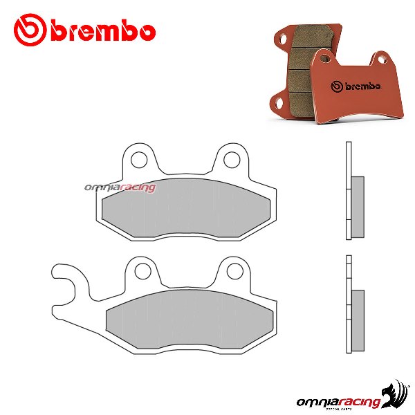 Brembo front brake pads SD sintered for Yamaha XTZ750 SuperTenere 1989-2000
