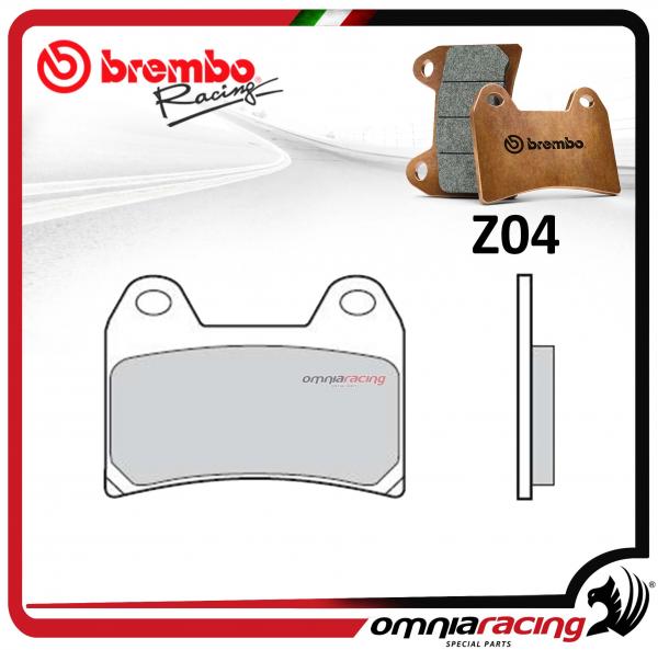 Brembo Racing Z04 front brake pad sintered compound for