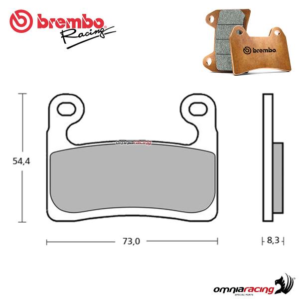 Brembo Racing Z04 - 107A48611 compound brake pads sintering BMW S1000RR 2019-2023
