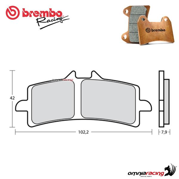 Brembo Racing Z03 front brake pad sintered compound for DUCATI 1198 SP 2011>